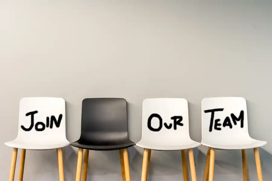 Job,Recruiting,Advertisement,Represented,By,'join,Our,Team',Texts,On
